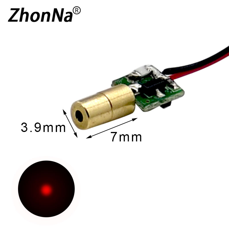 Industrial Laser Head - 650nm 5mW Red Laser Module Single