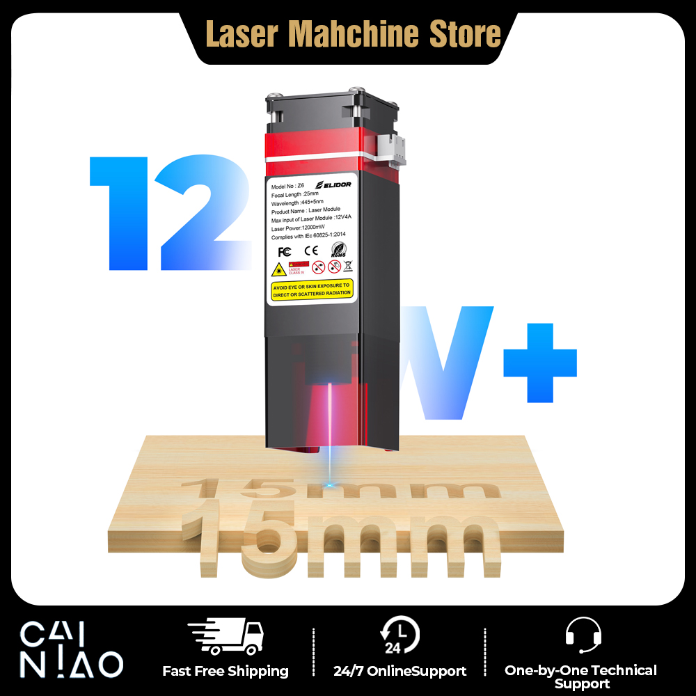 Industrial Laser Diode - ELIDOR Z6 6W/12W Laser Module Upgrade