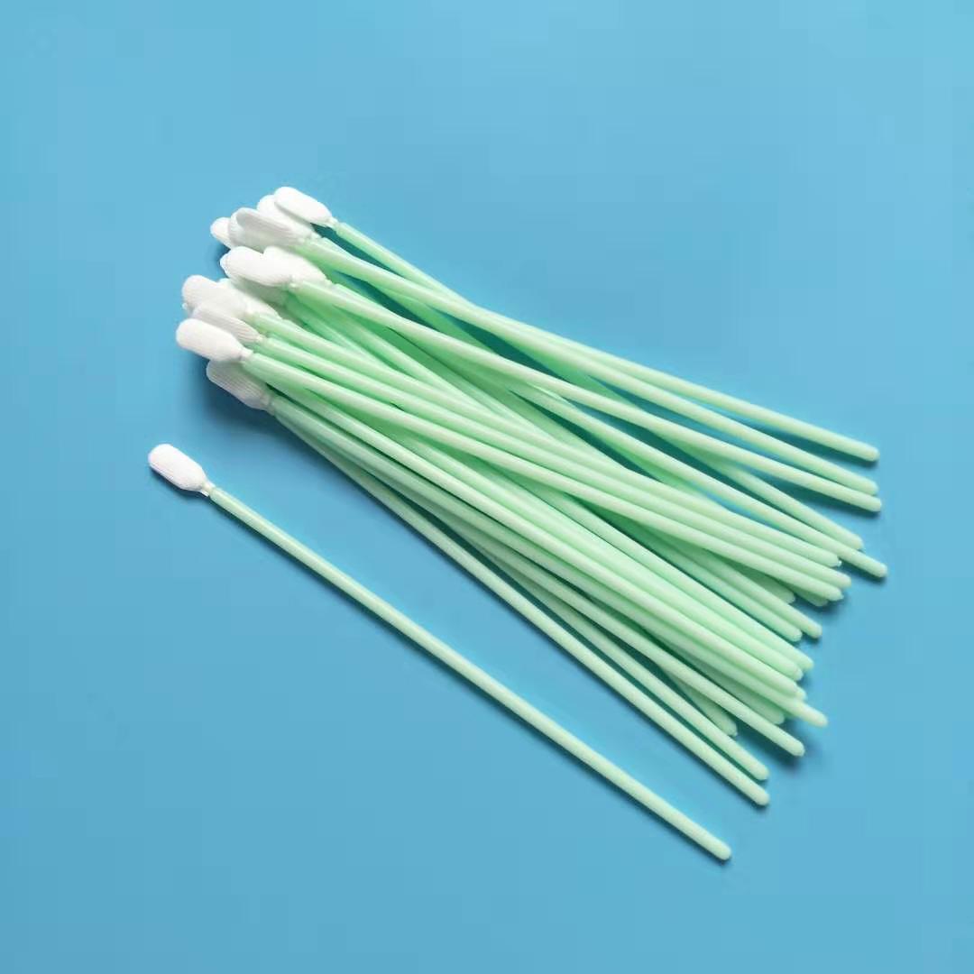 Laser Focus Lens - 100Pcs/Bag Cleanroom Polyester Swabs Dust-free Anti-static