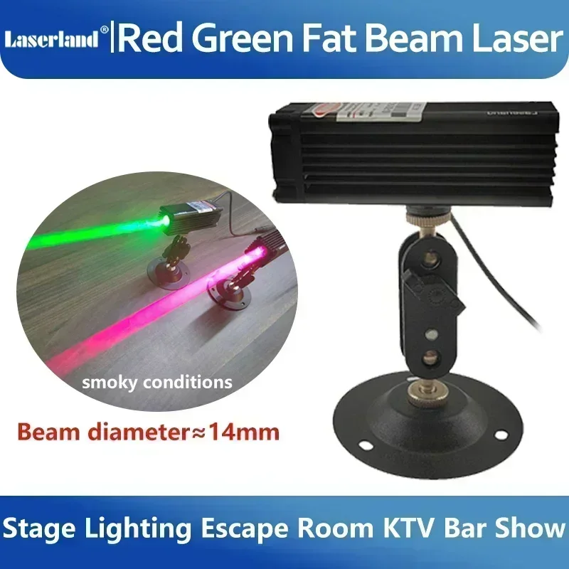 Industrial Laser Diode - 650nm 520nm Red Green Dot Fat