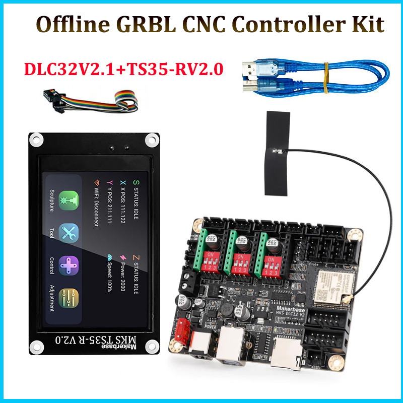 Makerbase MKS DLC32 V2.1 32Bit - Controller Grbl Board recension och pris
