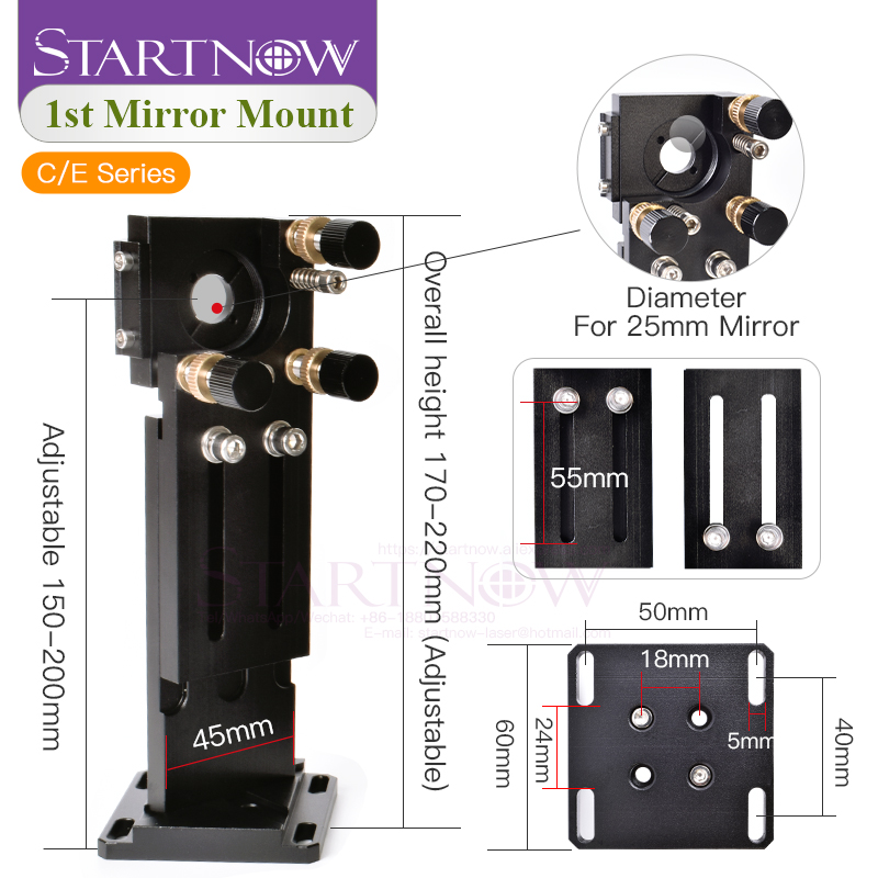 Startnow CO2 Laser Head Set Le - Co2 Laser Mirror recension och pris