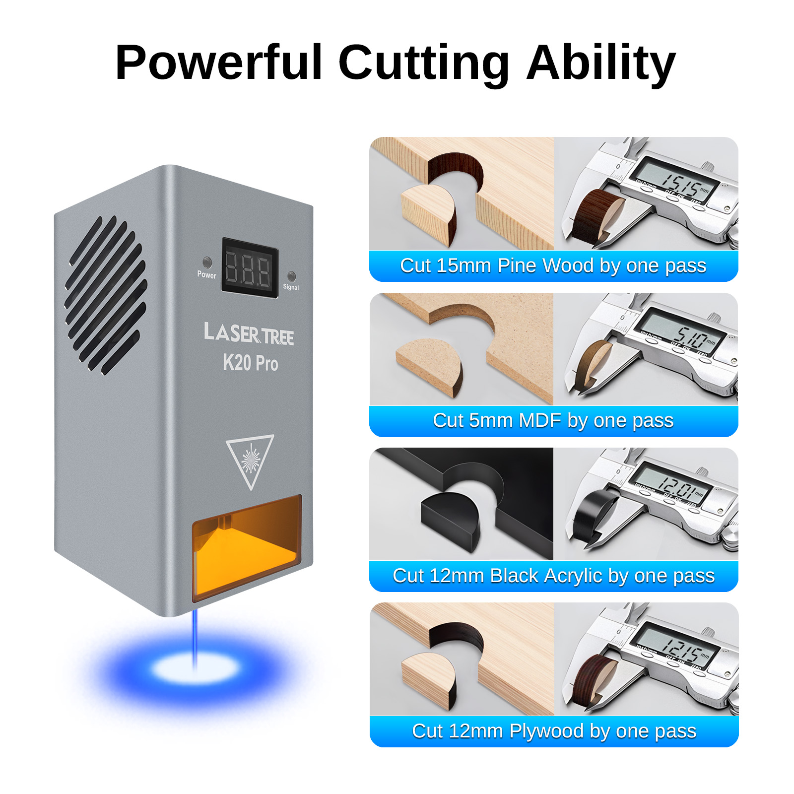 LASER TREE K20 20W Optical Pow - Industrial Laser Diode recension och pris