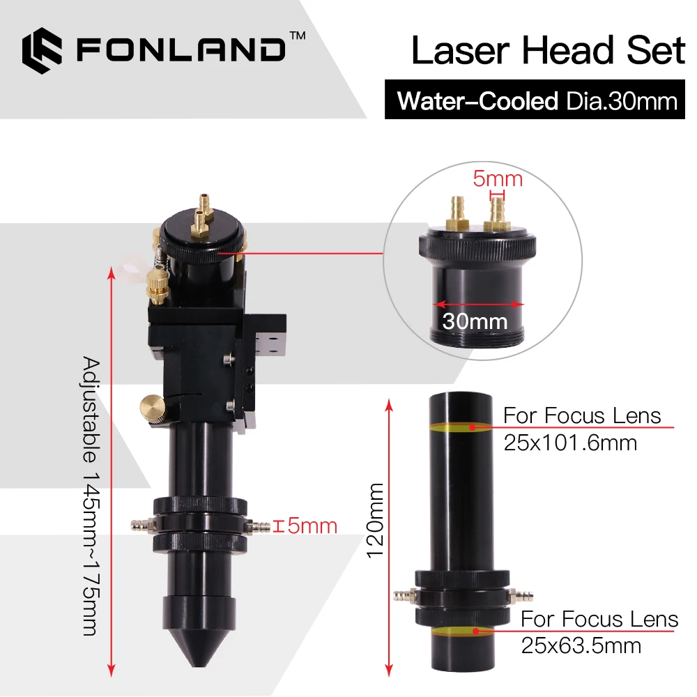 FONLAND Laser Head Interface M - Co2 Laser Mirror recension och pris
