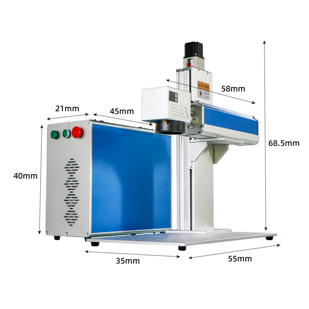 Raycus Fiber Laser Engraver Ma - Industrial Laser Marking Machine recension och pris