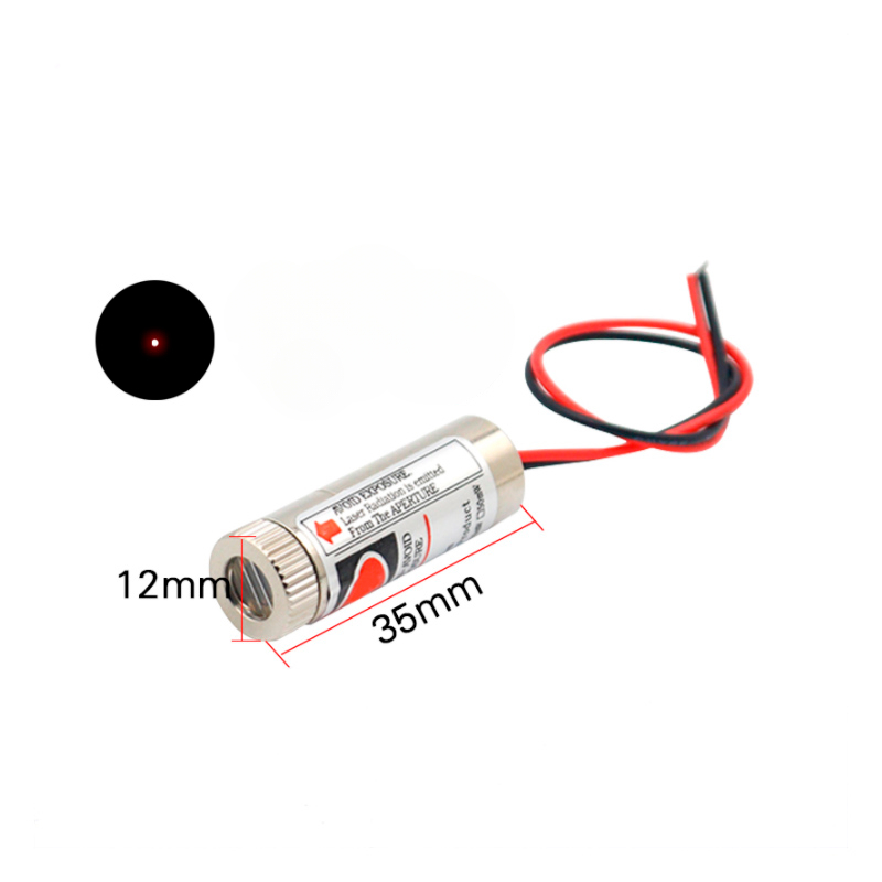 650nm 5mW Red Point / Line / C - Industrial Laser Head recension och pris