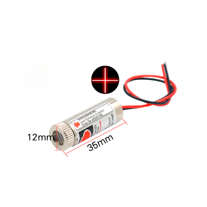 650nm 5mW Red Point / Line / C - Industrial Laser Head recension och pris