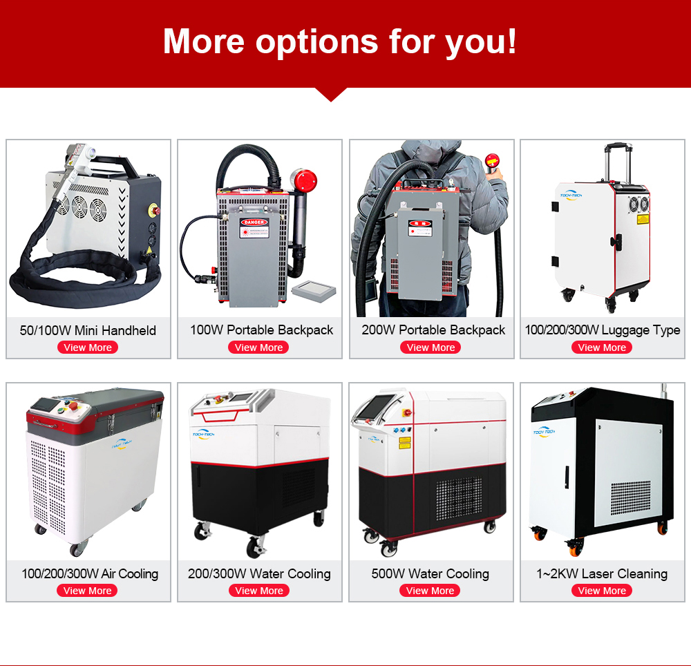 High Quality Industrial 200w 3 - Industrial Laser Cleaning Machine recension och pris