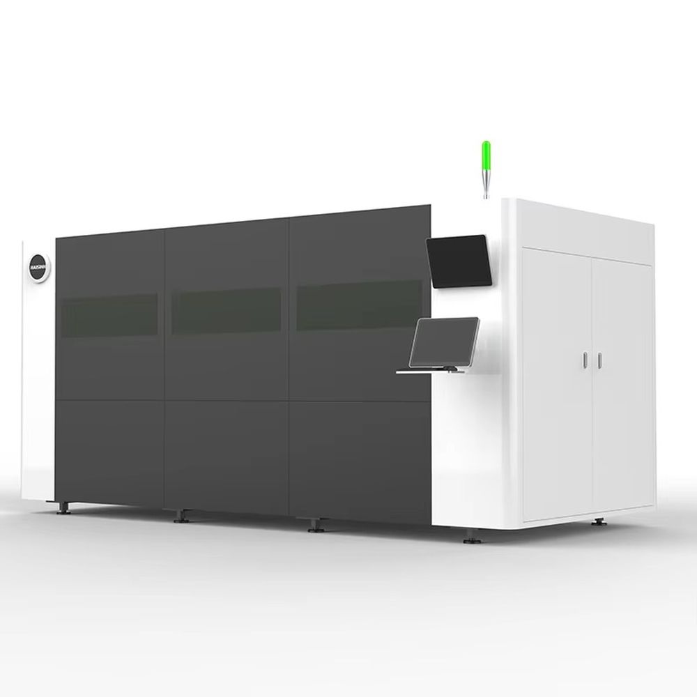 3000W CNC Full Cover Single-pl - Industrial Fiber Laser Cutting Machine recension och pris
