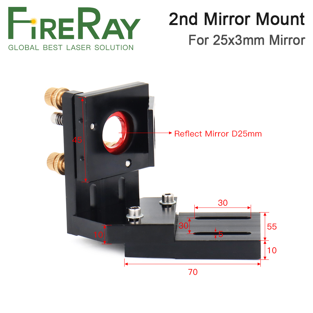 FireRay CO2 Laser Mount Reflec - Co2 Laser Mirror recension och pris