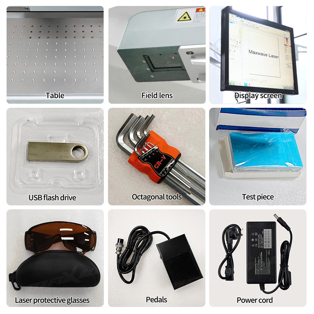 Maxwave 100W 3D Laser Marking  - Industrial Laser Marking Machine recension och pris