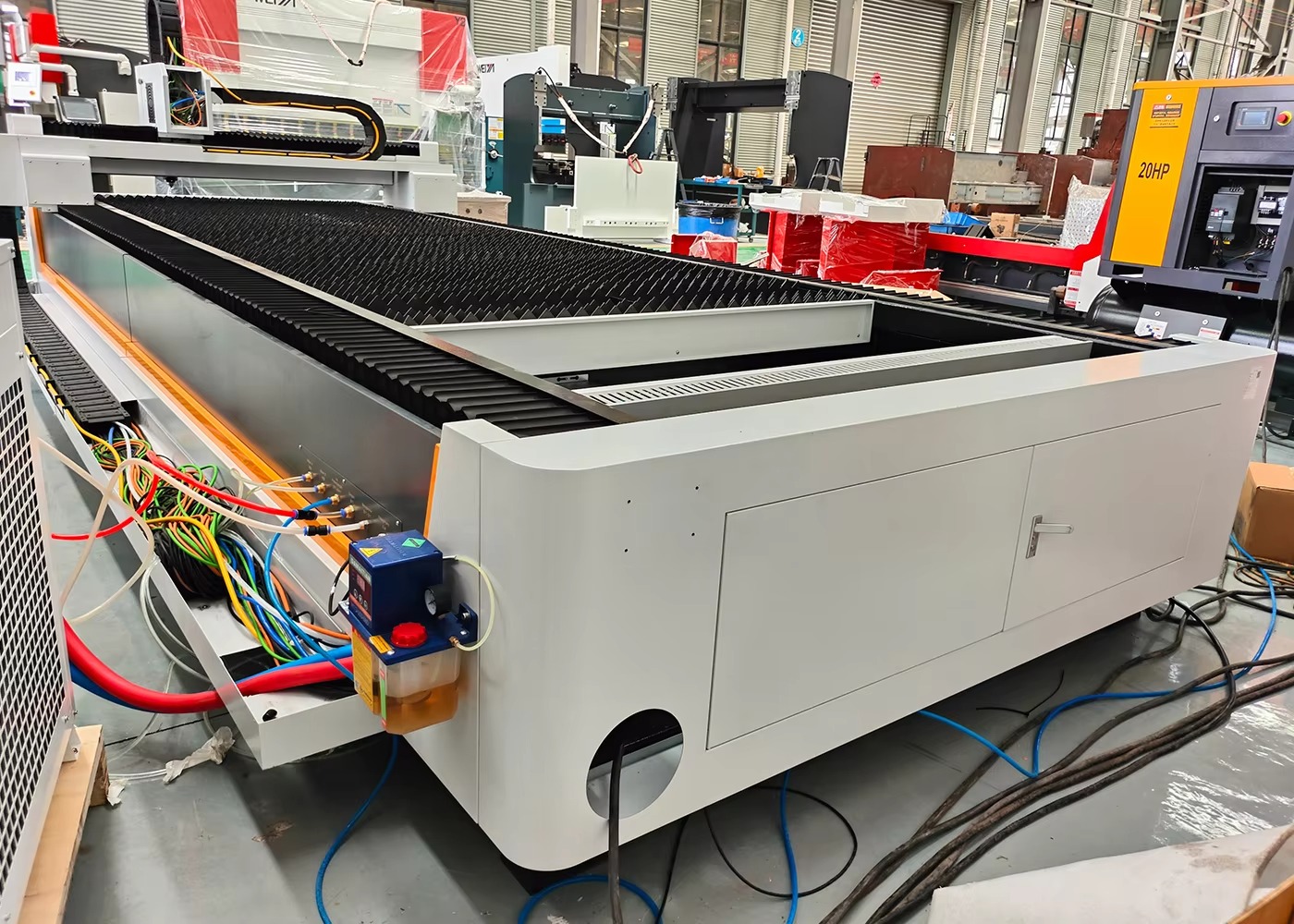 High Quality 6kW Industrial Cn - Industrial Fiber Laser Cutting Machine recension och pris