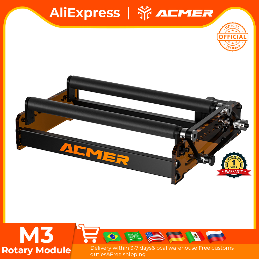 ACMER M3 Laser Rotary Roller 3 - Laser Engraving Software recension och pris