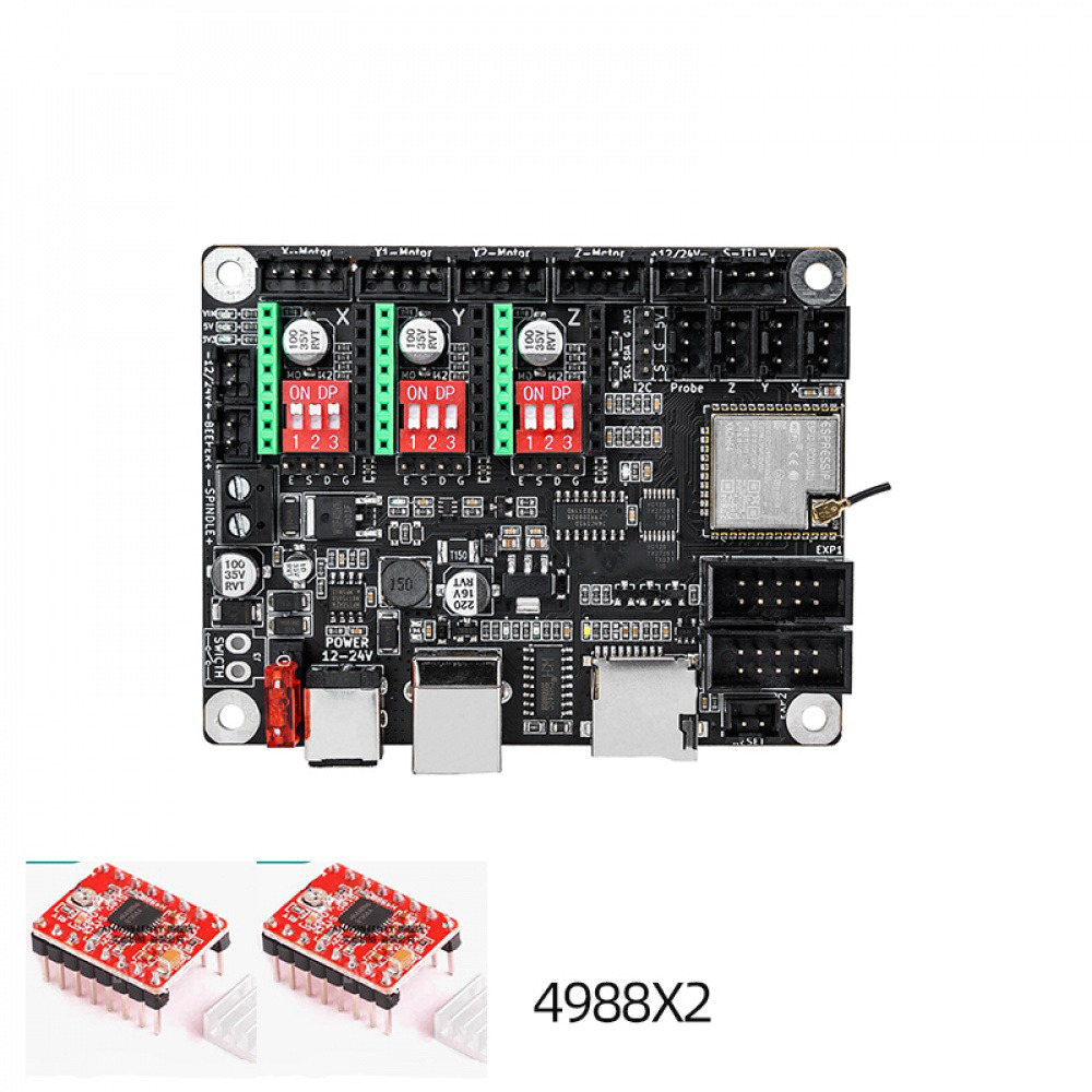 12V/24V Small DIY Laser Engrav - Controller Grbl Board recension och pris