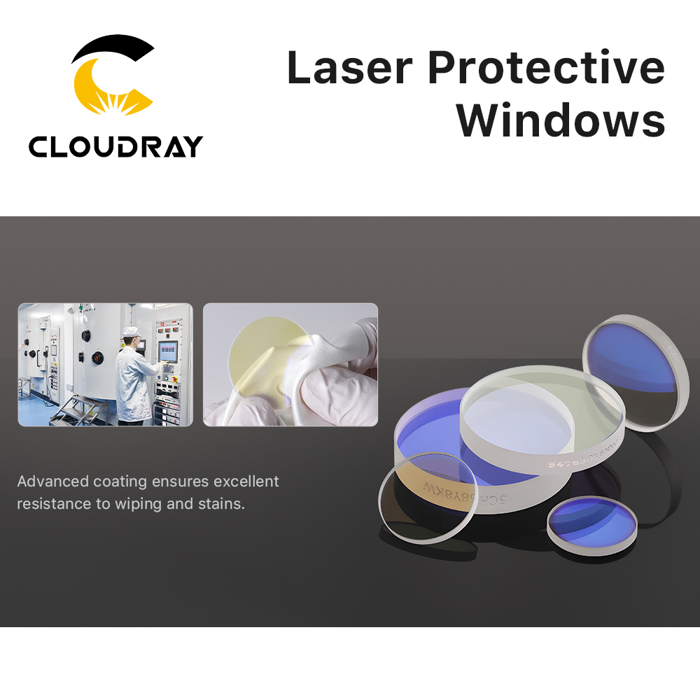 Cloudray 10PCS Protective Wind - Co2 Laser Mirror recension och pris