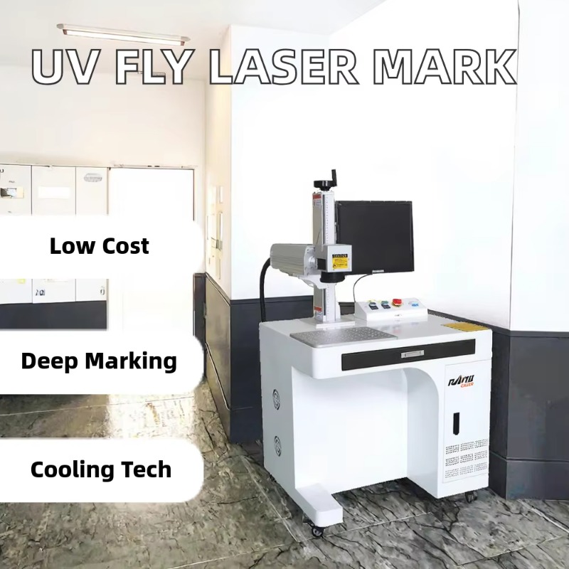 New Arrival UV Fly Laser Marki - Industrial Laser Marking Machine recension och pris