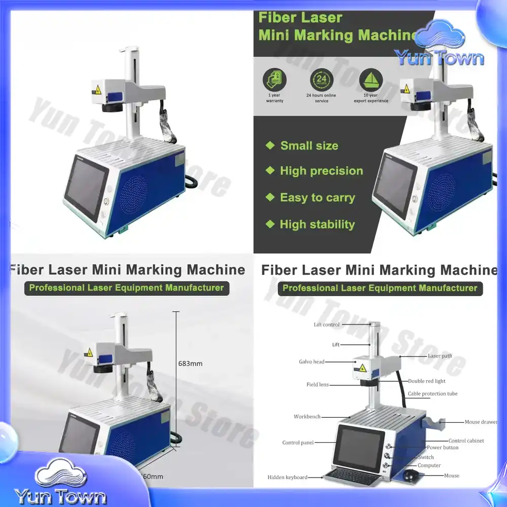 Fiber Laser Marking Machine 10 - Industrial Laser Marking Machine recension och pris