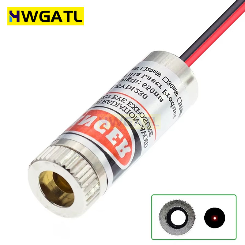 650nm 5mW Red Point / Line / C - Industrial Laser Diode recension och pris