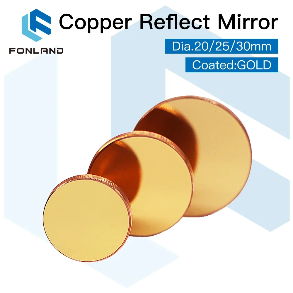 3pcs Fonland Copper Reflect Mi - Co2 Laser Mirror recension och pris