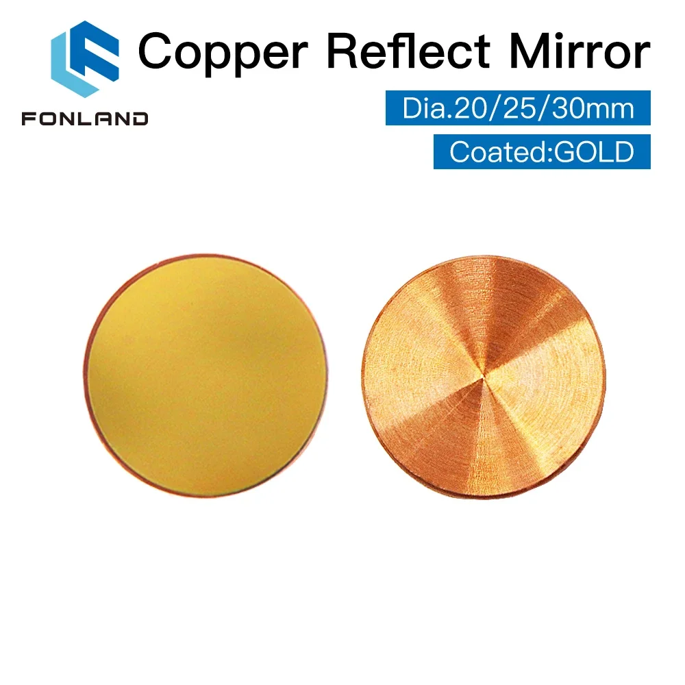 3pcs Fonland Copper Reflect Mi - Co2 Laser Mirror recension och pris