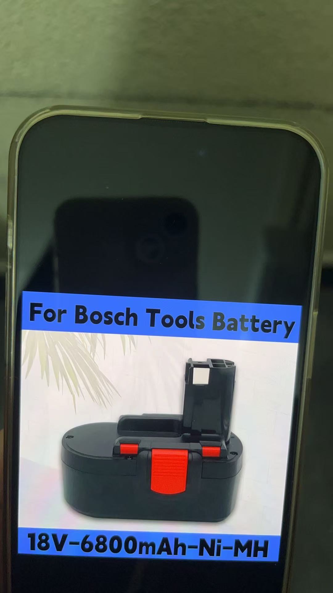 18V 6800mAh Battery For Bosch  - Bosch Drill Gsb 18V recension och pris