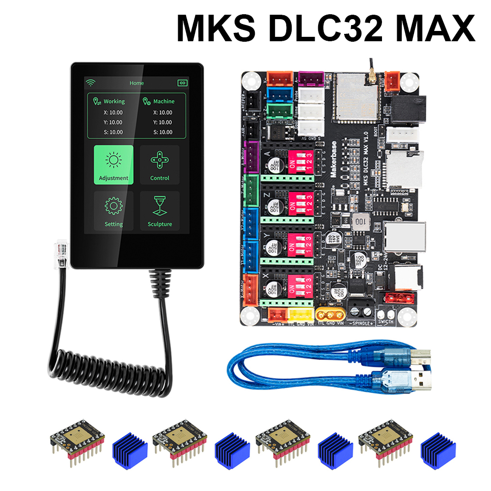 Makerbase MKS DLC32 MAX TMC220 - Controller Grbl Board recension och pris