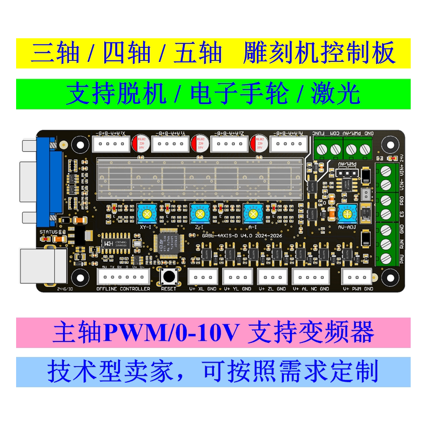 GRBL 3-axis Engraving Machine  - Controller Grbl Board recension och pris